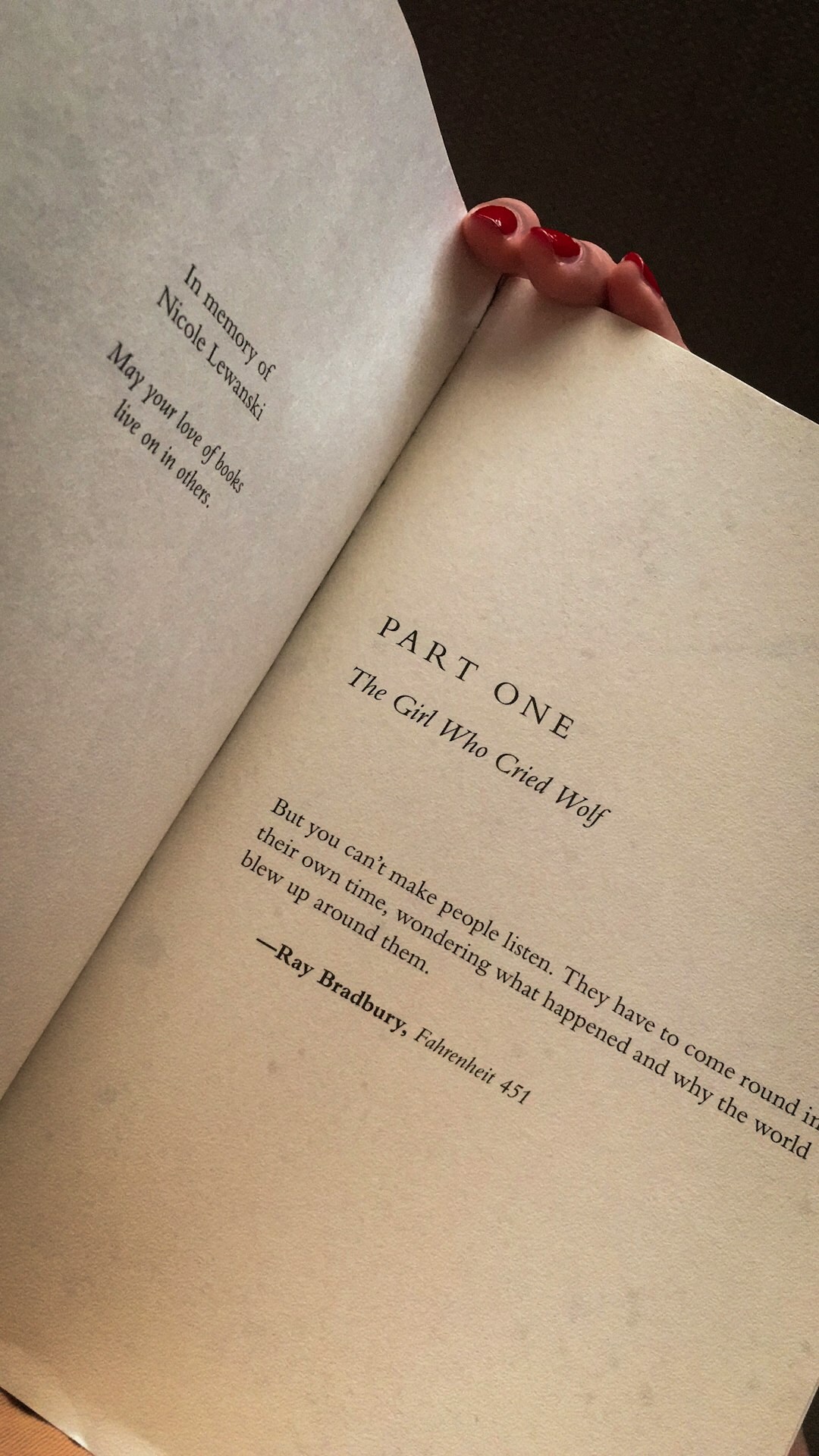 mystery book pages